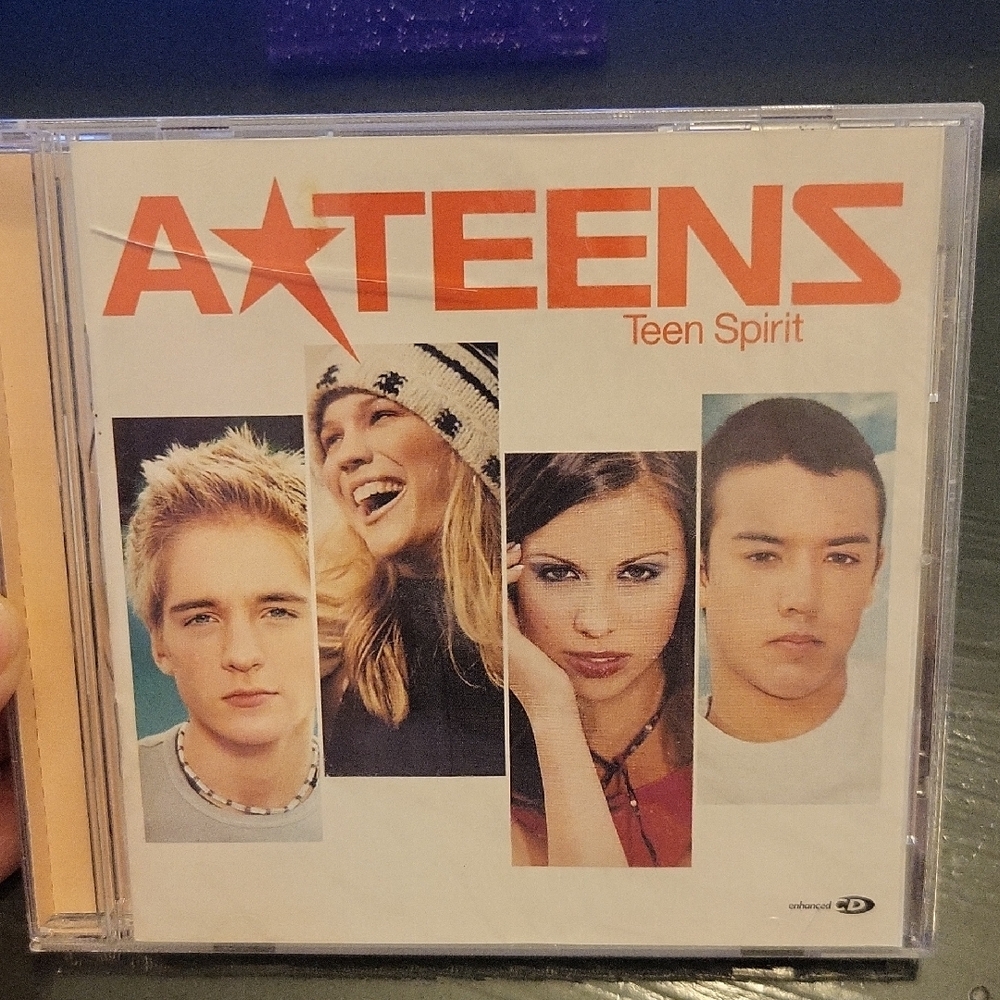 Teen Spirit CD - White and Orange Cover